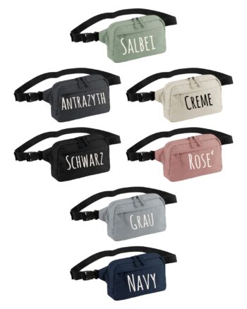 Bauchtasche Quadratisch Bunt – Bild 2