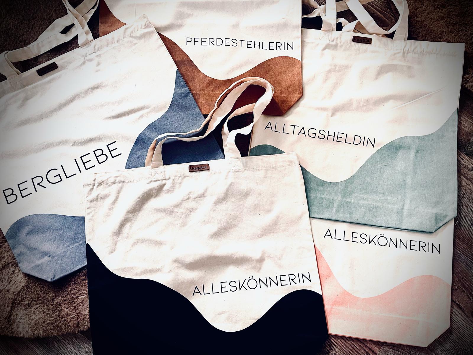 Stofftasche Bergliebe