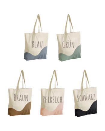 Stofftasche Bergliebe – Bild 2