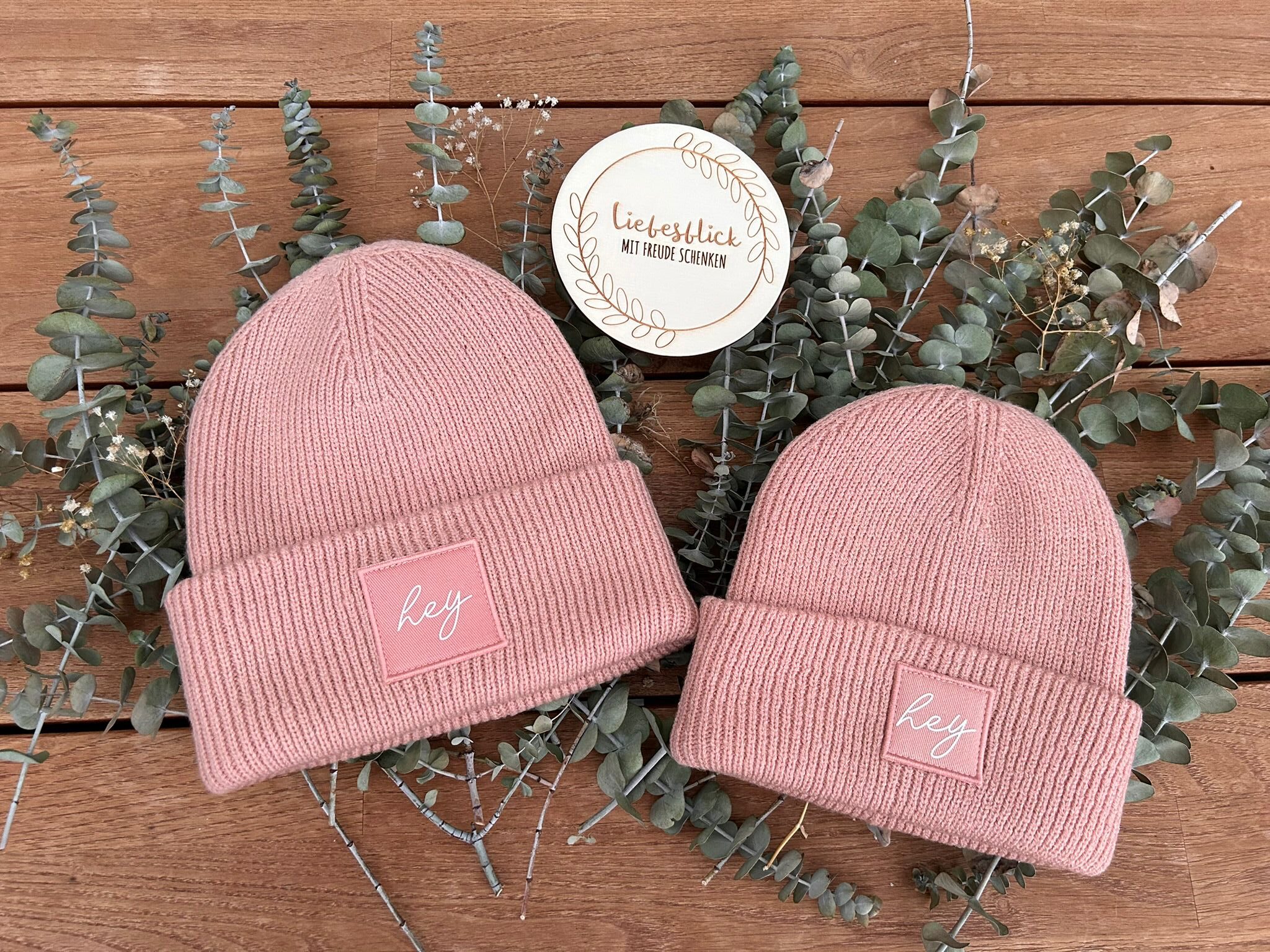 Personalisierte Kinderhauben Personalisierte Kinderhauben