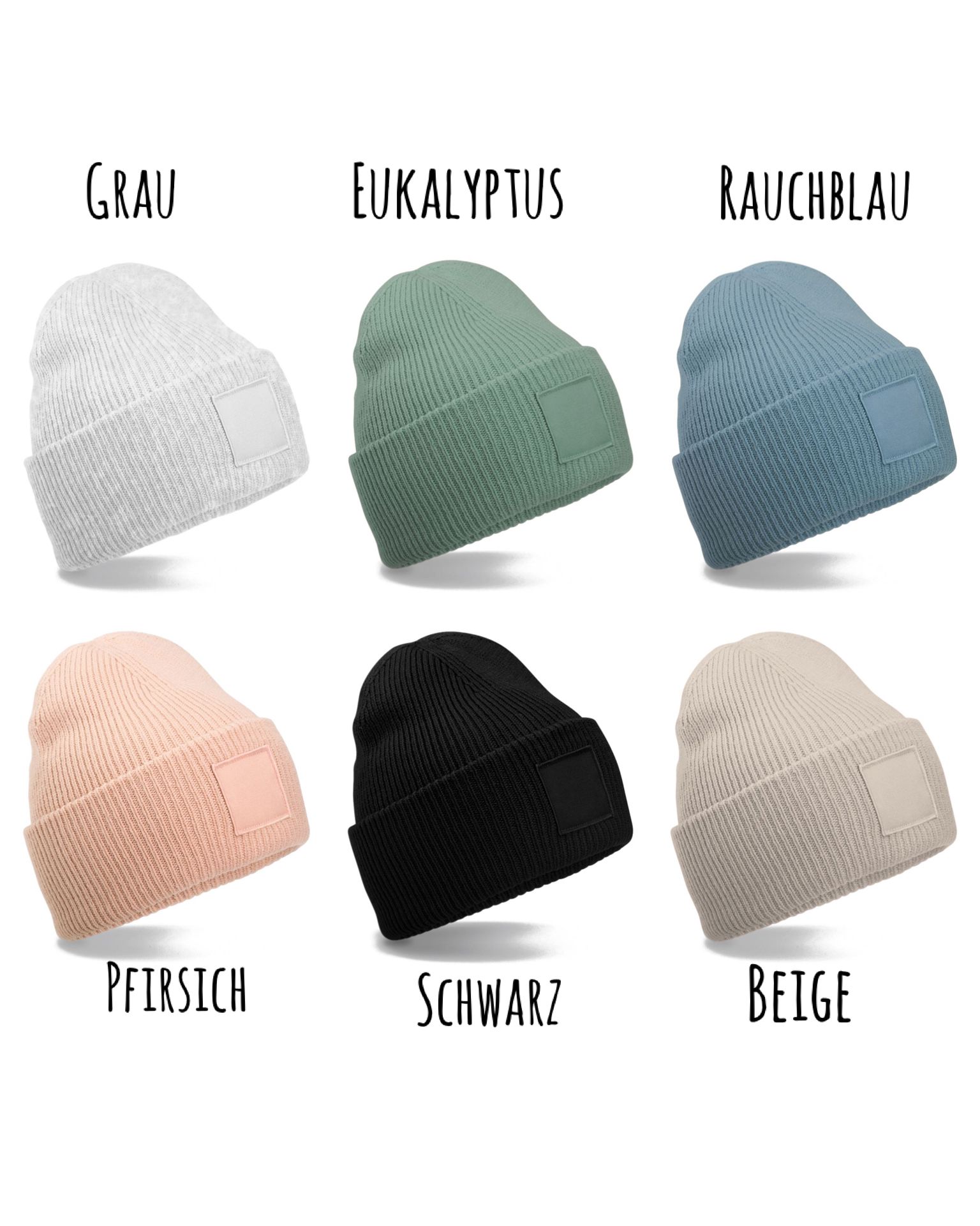 Personalisierte Erwachsenen- und Kinderhauben